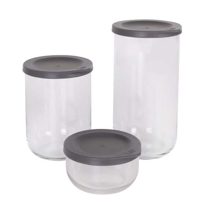 Lav Set 3 Botes con Tapa - 380 cc, 1L y 1.4L - Colección Duo (6 Cajas) 2