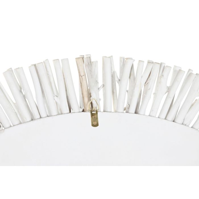 Espejo Mediterraneo DKD Home Decor Blanco 5 x 120 x 120 cm (2 Unidades) 3 Espejo Mediterraneo DKD Home Decor Blanco 5 x 120 x 120 cm (2 Unidades) 3