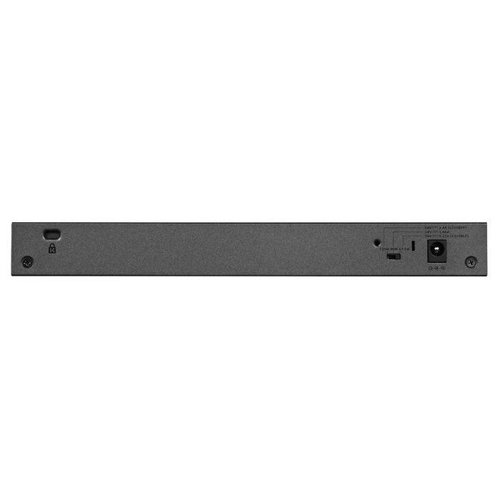 Netgear 8x 10/100/1000Mbps Gigabit Ethernet, 8 PoE+ ports, up to 30W per port, 60W Budget, 0.6kg, Fanless 6 Netgear 8x 10/100/1000Mbps Gigabit Ethernet, 8 PoE+ ports, up to 30W per port, 60W Budget, 0.6kg, Fanless 6