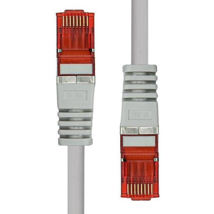ProXtend Cable Ethernet CAT6 F/UTP CU LSZH 7m Gris | 99.9% Cobre Puro, AWG26, Conectores 50µ" Oro, PoE+, Anti-interferencias EMI, Snagless 1 ProXtend Cable Ethernet CAT6 F/UTP CU LSZH 7m Gris | 99.9% Cobre Puro, AWG26, Conectores 50µ" Oro, PoE+, Anti-interferencias EMI, Snagless 1