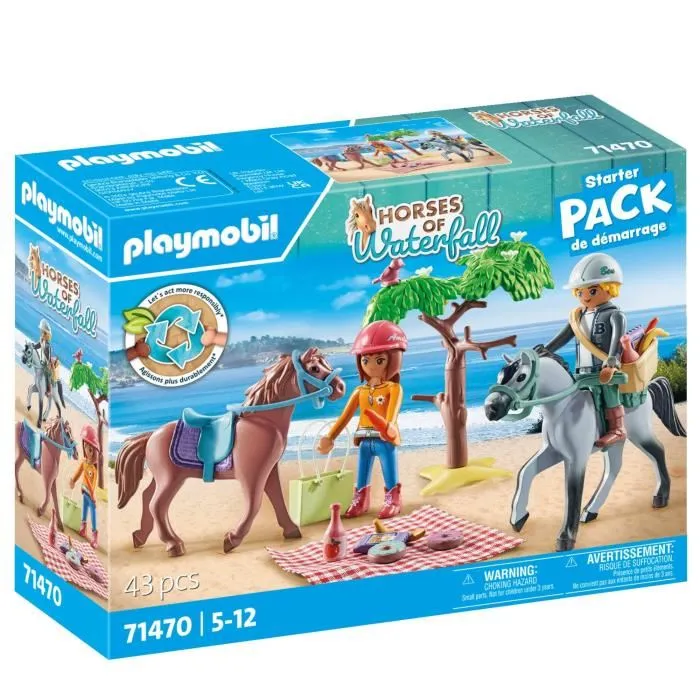 Playmobil 71470 Amélia y Ben con caballos Juguete Figuras Accesorios 0 Playmobil 71470 Amélia y Ben con caballos Juguete Figuras Accesorios 0