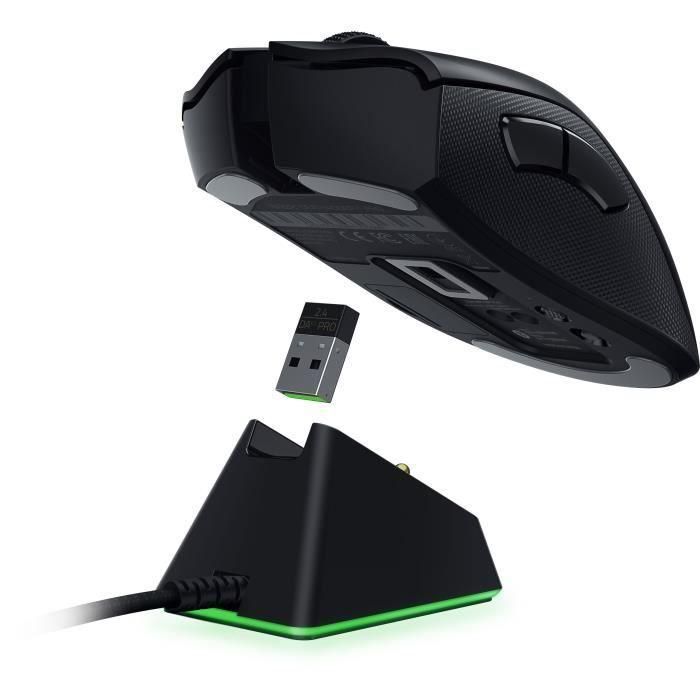 RAZER - Ratón - Inalámbrico - DeathAdder V2 Pro - Negro 2