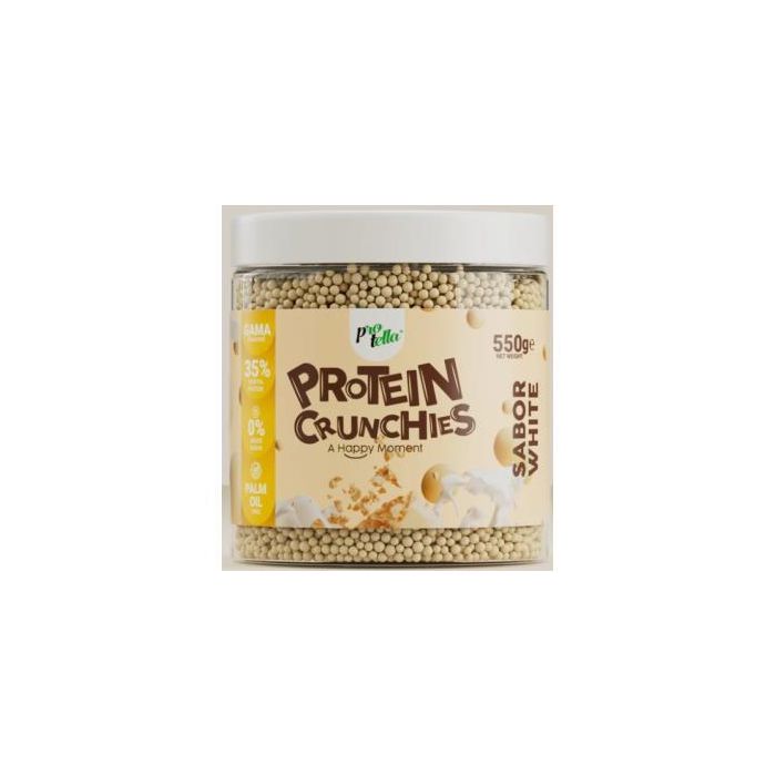 Protein Crunchies Bolitas Proteicas Chocolate Blanco 550Gr.