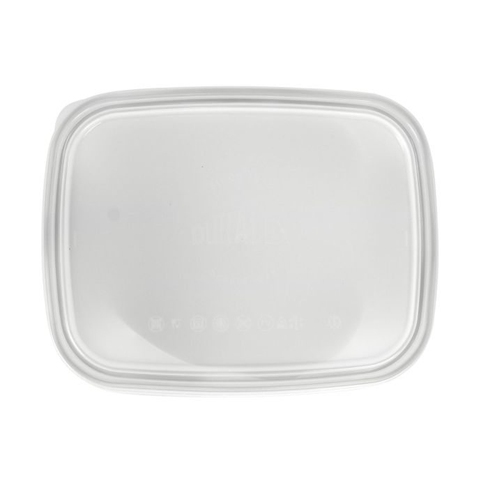 Duralex Fiambrera Rectangular 1.7L - 21.5 x 16.5 x 8 cm con Tapa Transparente (6 Unidades) Duralex Fiambrera Rectangular 1.7L - 21.5 x 16.5 x 8 cm con Tapa Transparente (6 Unidades)