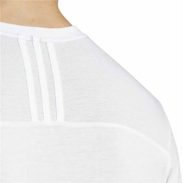 Camiseta de Manga Corta Hombre Adidas Base Blanco XL 2 Camiseta de Manga Corta Hombre Adidas Base Blanco XL 2