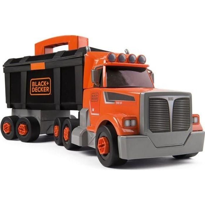 SMOBY Black + Decker Bricolo Truck 2 en 1 - 60 Accesorios SMOBY Black + Decker Bricolo Truck 2 en 1 - 60 Accesorios