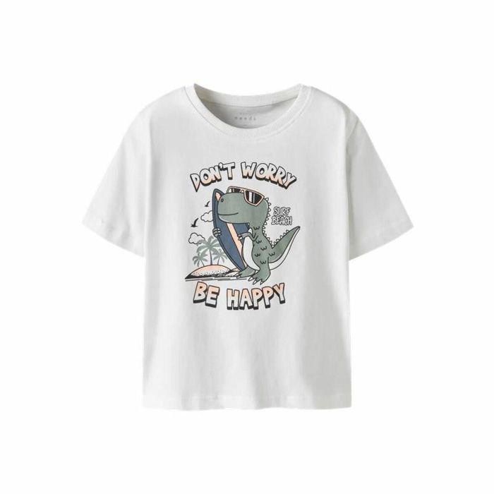 Camiseta de Manga Corta Infantil Name It Nmmvagno Loose 0 Camiseta de Manga Corta Infantil Name It Nmmvagno Loose 0