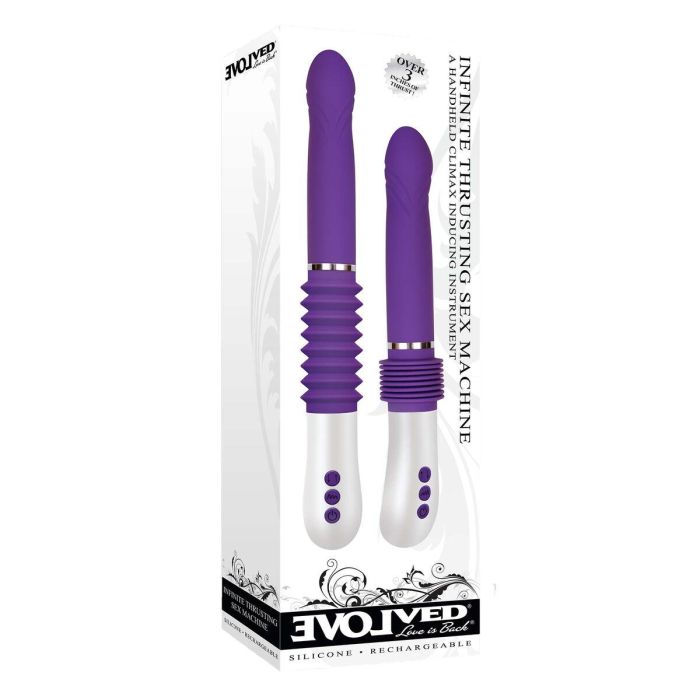 Bala Vibradora Evolved Morado 3 Bala Vibradora Evolved Morado 3