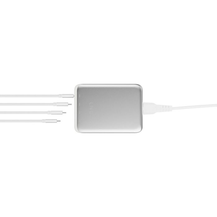 Hub USB Linq Byelements LQDC240 Blanco Gris 11