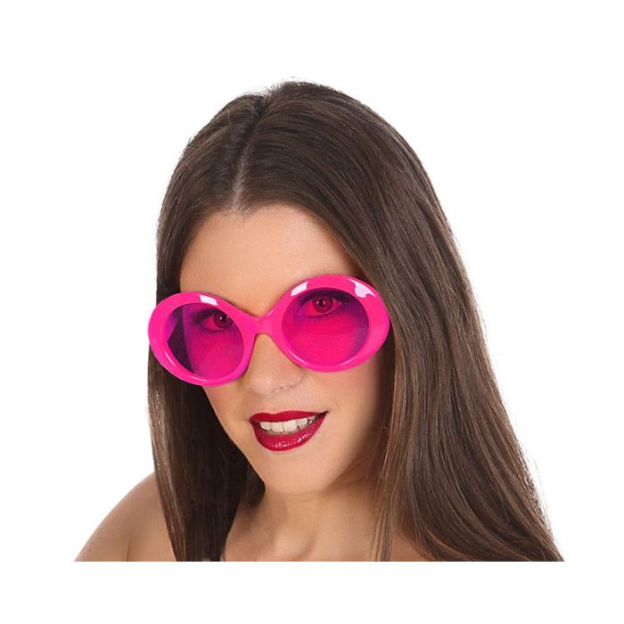 Gafas Carnaval Fucsia Mujer Adulto