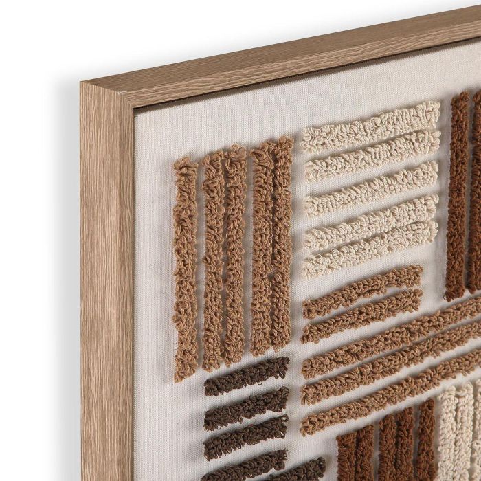 Cuadro en Tela Enmarcado Versa 50x70 cm - Lienzo (2 Unidades) 2 Cuadro en Tela Enmarcado Versa 50x70 cm - Lienzo (2 Unidades) 2