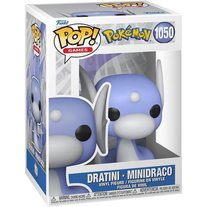 Funko Figura POP Pokemon Dratini Minidraco Vinilo 9cm Caja Regalo