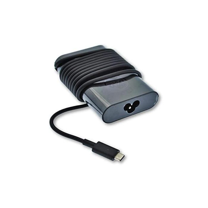 Dell Adaptador de corriente AC 65W 19.5V con conector de 3 pines y puerto USB Tipo C compatible con cable de alimentación C6 4 Dell Adaptador de corriente AC 65W 19.5V con conector de 3 pines y puerto USB Tipo C compatible con cable de alimentación C6 4