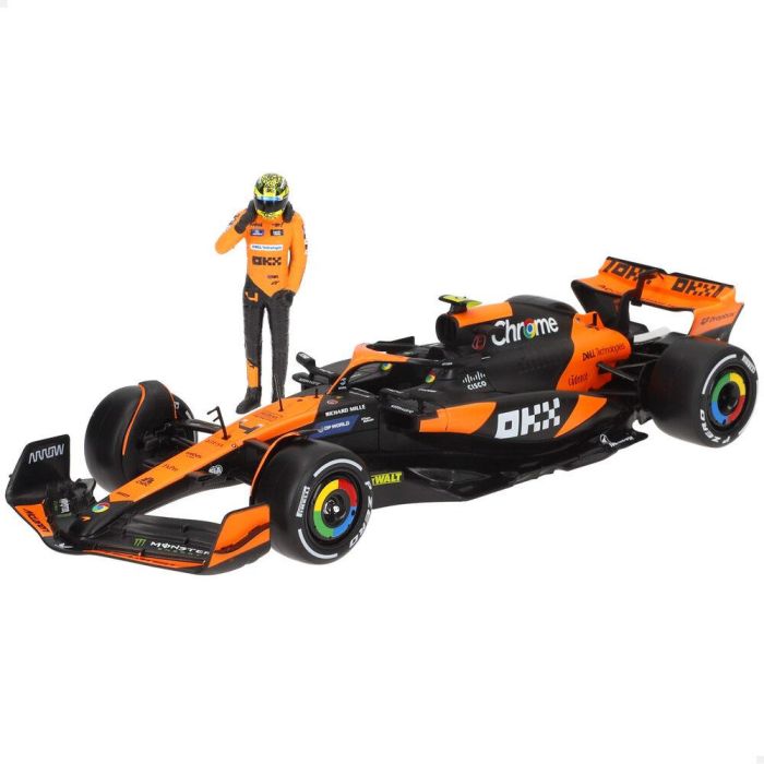 BURAGO Coche Mclaren Norris MCL38 F1 de Metal Escala 1:24