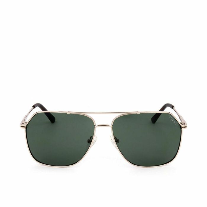 Guess Gafas GF5079 Gafas de Sol Aviador para Hombre - Estilo Clásico con Montura de Metal Guess Gafas GF5079 Gafas de Sol Aviador para Hombre - Estilo Clásico con Montura de Metal