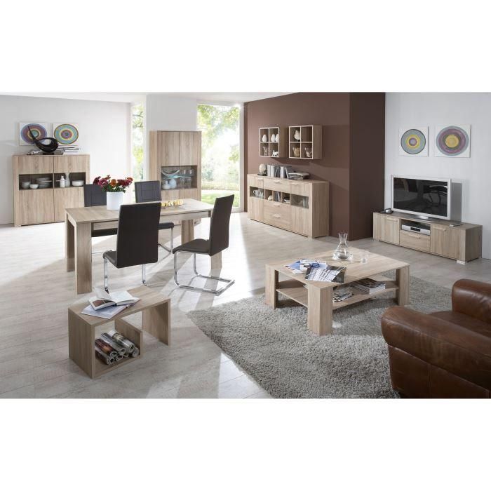 Mesa de centro - Decoración en roble - L59 x H38 x D36 cm - Fabricada en Alemania 2 Mesa de centro - Decoración en roble - L59 x H38 x D36 cm - Fabricada en Alemania 2