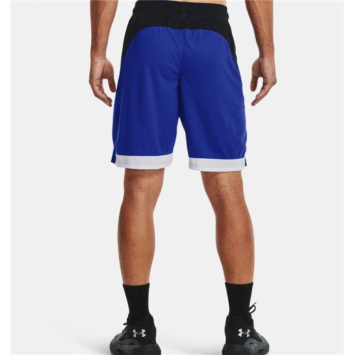 Pantalón Corto Deportivo Under Armour Baseline Azul Hombre
