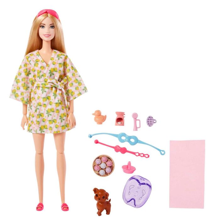 Muñeca Barbie Bienestar Spa Hkt90 Mattel 1