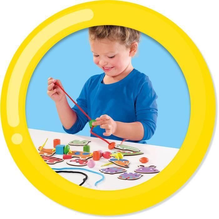 Ses Creative SES8710341148003 Animales para atar con abalorios 3 Ses Creative SES8710341148003 Animales para atar con abalorios 3