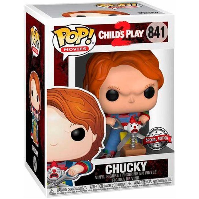 FUNKO Figura POP Childs Play 2 Chucky Exclusive Vinilo 9cm