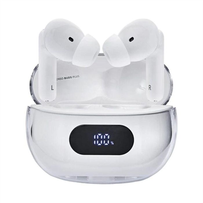 Intenso 3720310 Auriculares Bluetooth TWS Buds Plus ANC+ENC Negro