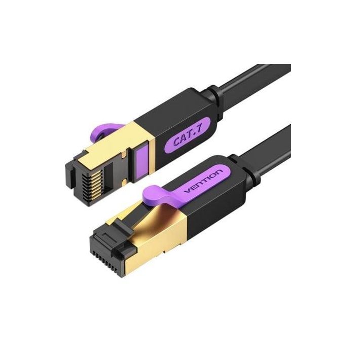 Vention ICDBF Cable de Red RJ45 SFTP Cat.7 1m Negro