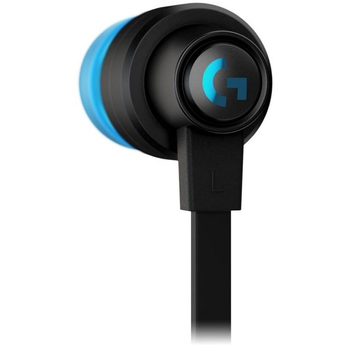 Logitech G G333 Auriculares con Micrófono, Intraaurales, Con Cable, Jack 3.5mm, Negros, para Oculus Quest 2 256 GB y 64 GB 3