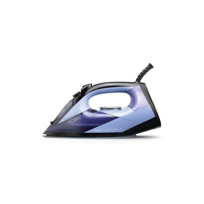 PLANCHA DE VAPOR SOLAC ÓPTIMA ULTRA 300 CERAMIC 3000W - GOLPE DE VAPOR 200G/MIN - VAPOR VERTICAL - FUNCIÓN AUTOLIMPIEZA - DOBLE SISTEMA ANTICAL