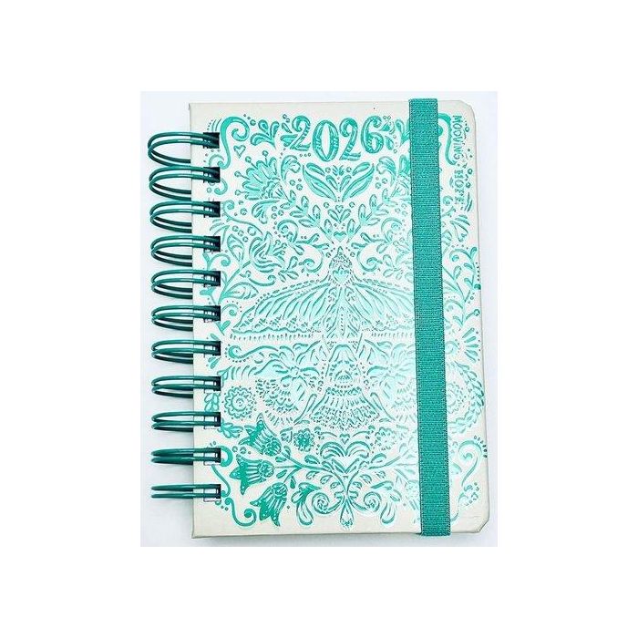 Agenda Anual (2026) Mooving Hope Wire-O Tapa Extra Con Goma 100X150 D/P Surtido (2 Mod.)