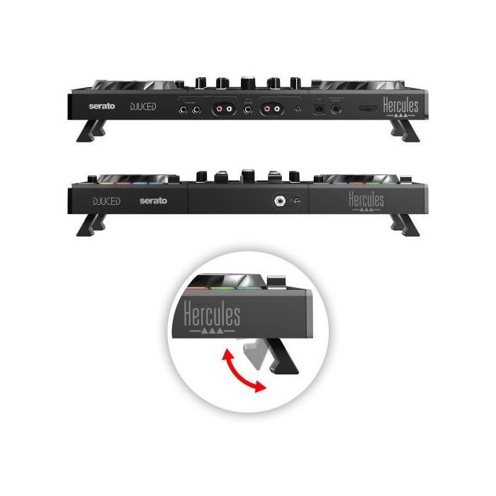 Hercules Inpulse 500 DVS Sistema de vinilo digital para scratch digital Negro, Compatible con Mac/Windows, Incluye Serato DJ Lite y DJUCED, Ref. 4780909 3 Hercules Inpulse 500 DVS Sistema de vinilo digital para scratch digital Negro, Compatible con Mac/Windows, Incluye Serato DJ Lite y DJUCED, Ref. 4780909 3