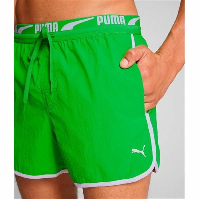 Bañador Hombre Puma Track s Verde limón 1 Bañador Hombre Puma Track s Verde limón 1