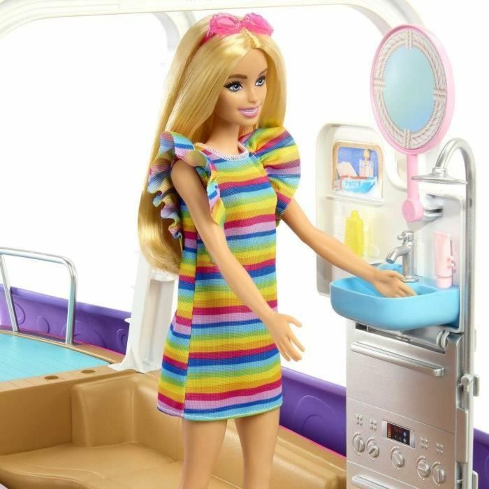 Barbie Dream Boat, Gran Bote Rosa con 20 Accesorios para Muñecas, 3+ años 2 Barbie Dream Boat, Gran Bote Rosa con 20 Accesorios para Muñecas, 3+ años 2