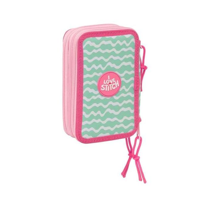 Plumier Escolar Safta Triple 37 Piezas Stitch Ice Cream 195x125x55 mm Plumier Escolar Safta Triple 37 Piezas Stitch Ice Cream 195x125x55 mm