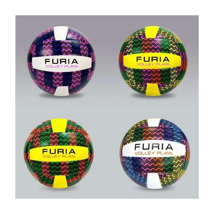 Balón volley playa furia 230mm, tacto suave - modelos surtidos 1