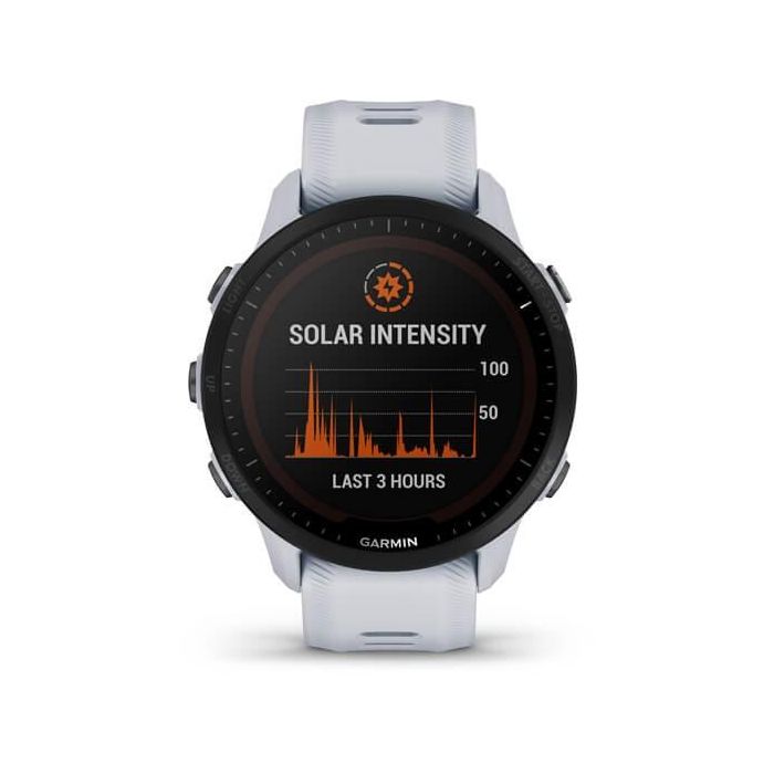 Garmin Forerunner 955 Solar Reloj Inteligente Blanco GPS con Carga Solar 1 Garmin Forerunner 955 Solar Reloj Inteligente Blanco GPS con Carga Solar 1