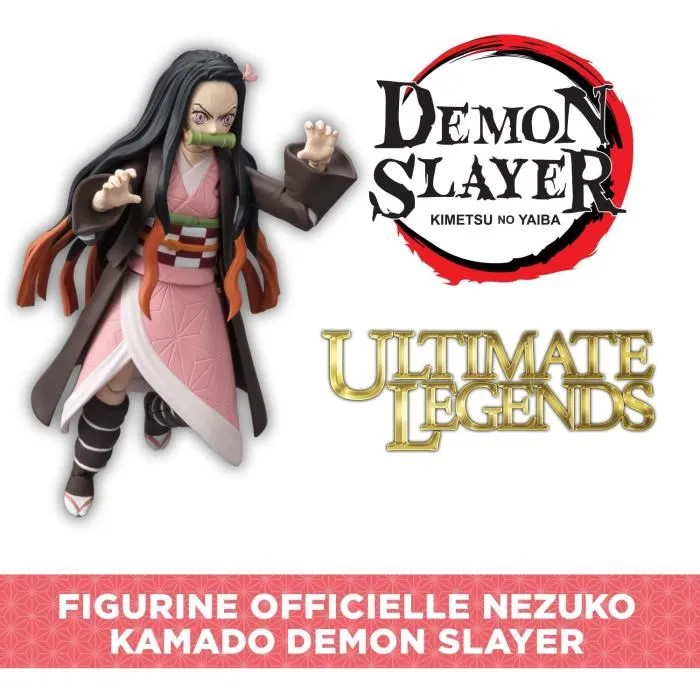 Bandai BAN1736489465155 Figura Articulada Ultimate Legends HD Demon Slayer Kamado Nezuko 12 cm 1