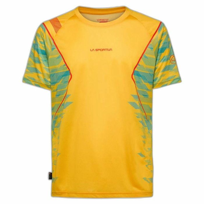 Camiseta Deportiva de Manga Corta La Sportiva Pacer Amarillo L 0 Camiseta Deportiva de Manga Corta La Sportiva Pacer Amarillo L 0