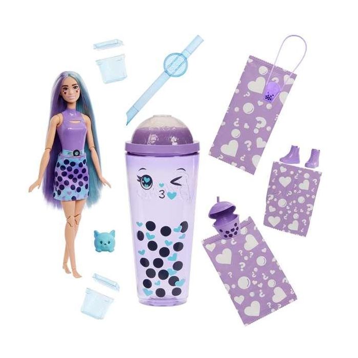 Barbie pop reveal té de burbujas - leche de maranga - modelos surtidos 2