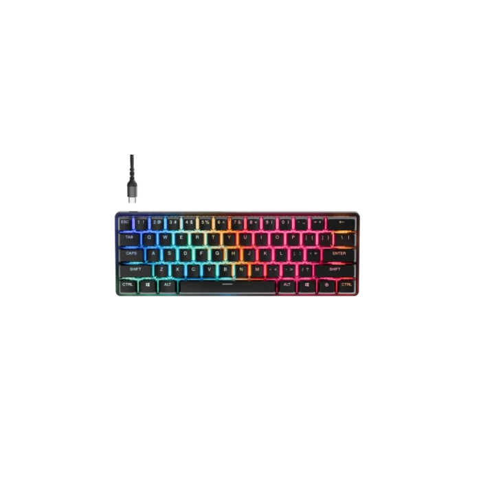 Steelseries Apex Pro Mini Gen 3 Teclado Juego Usb Qwerty Inglés Negro 1 Steelseries Apex Pro Mini Gen 3 Teclado Juego Usb Qwerty Inglés Negro 1