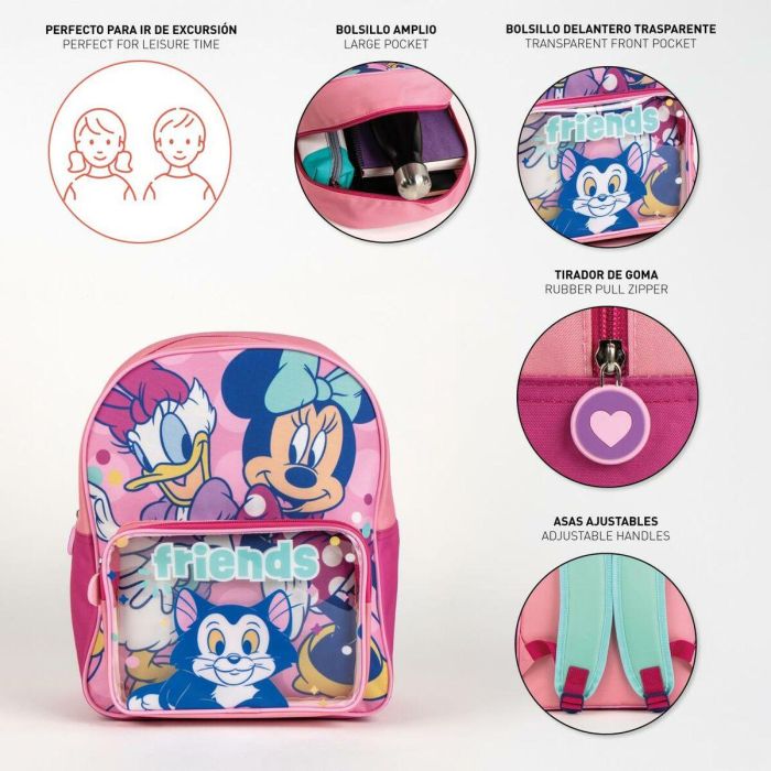 Mochila infantil minnie 2.5 x 3.0 x 1.2 cm 4 Mochila infantil minnie 2.5 x 3.0 x 1.2 cm 4