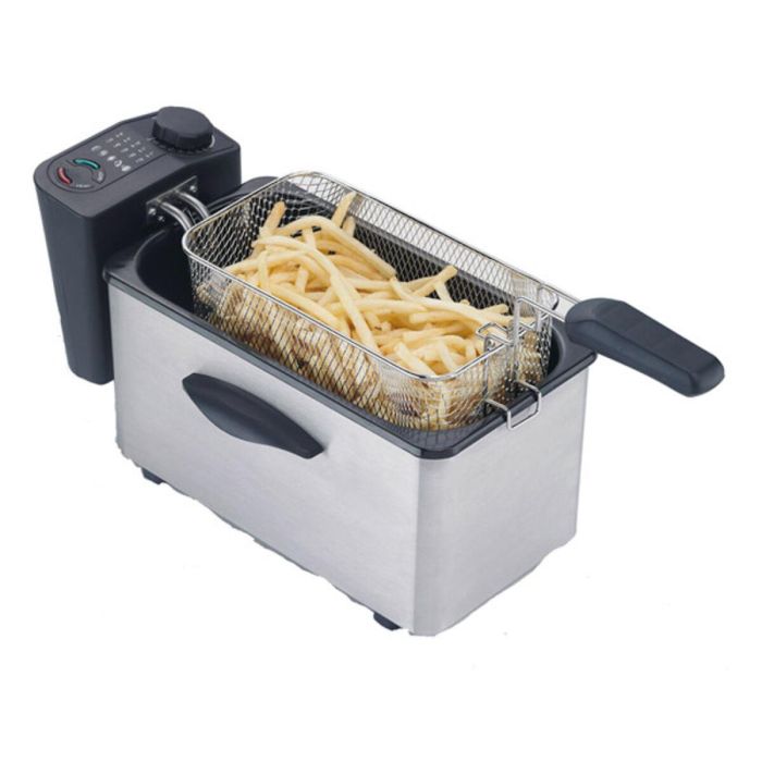 Freidora COMELEC Bb_S0402354 3 L 2000W Plateado 2000 W 3000 W 1 L Freidora COMELEC Bb_S0402354 3 L 2000W Plateado 2000 W 3000 W 1 L