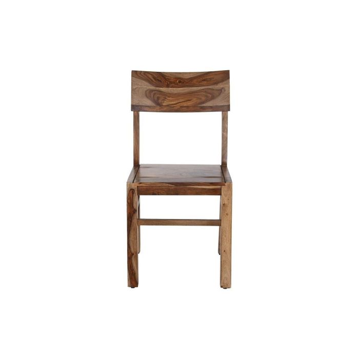 Silla de Comedor DKD Home Decor Natural 45 x 45 x 90 cm 4 Silla de Comedor DKD Home Decor Natural 45 x 45 x 90 cm 4