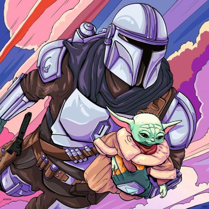 Puzzle Ravensburger The Mandalorian: Baby Yoda 1 Puzzle Ravensburger The Mandalorian: Baby Yoda 1