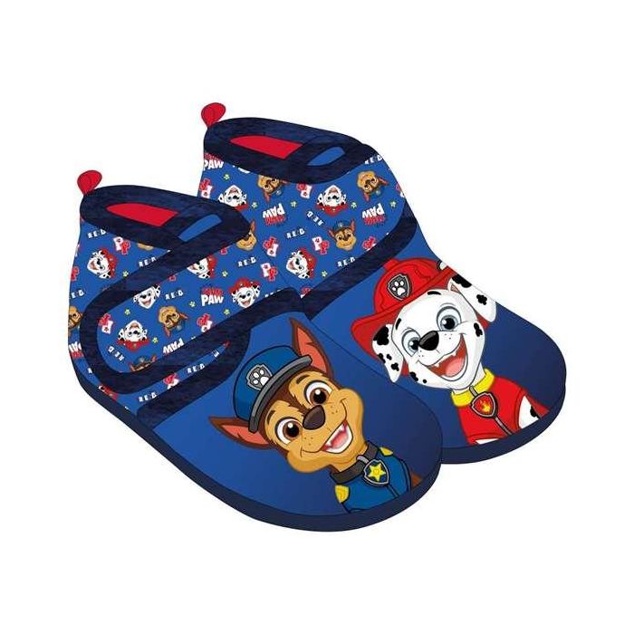 Cerdá T023 Zapatillas de casa media bota Paw Patrol para niños Azul Oscuro Talla 23
