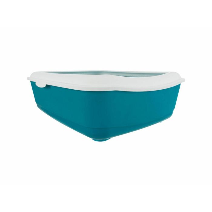 Arenero para Gatos Trixie Classic Azul Blanco Plástico 37 × 15 × 47 cm 8