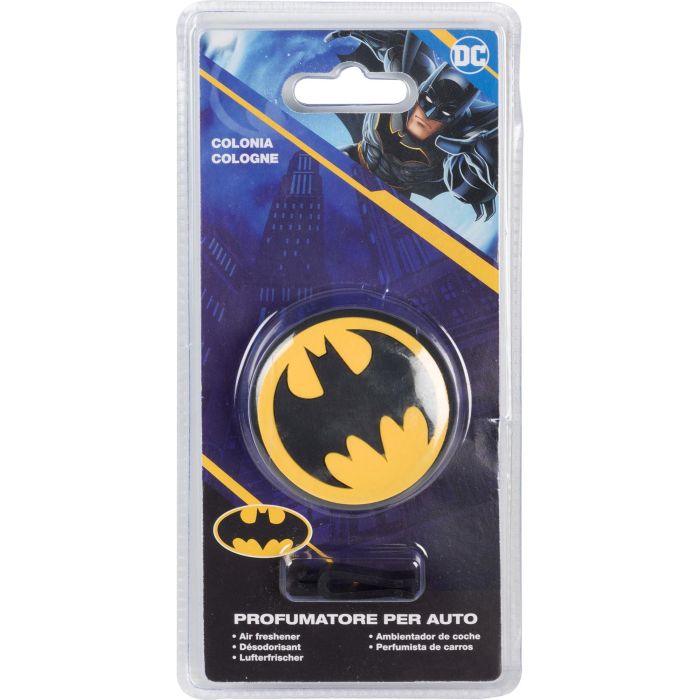 Licensing CZ11013 Ambientador Coche 3D Batman Colonia Larga Duración 6x6cm 2