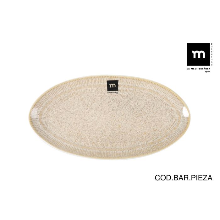 Bandeja Calobra 26.5x14 cm crema - La Mediterranea (24 Unidades) Bandeja Calobra 26.5x14 cm crema - La Mediterranea (24 Unidades)