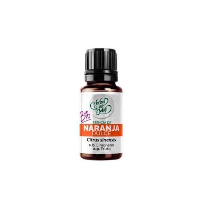 HERBES DEL MOLI Aceite Esencial Naranja Dulce 10 ml Bio/Eco Antiespasmódico Calmante Digestivo Citrus sinensis