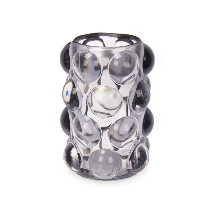 Portavela Bola Grd Gris Giftdecor 8X12CM (12 Unidades) 1 Portavela Bola Grd Gris Giftdecor 8X12CM (12 Unidades) 1