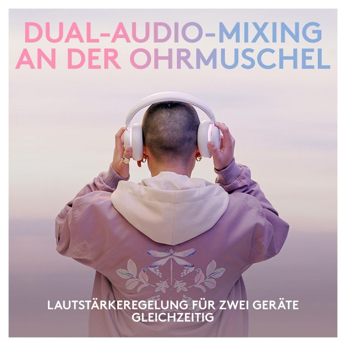 Logitech G735 Auriculares Inalámbricos Bluetooth y Lightspeed, Diadema para Gaming, Color Blanco Mist Logitech G735 Auriculares Inalámbricos Bluetooth y Lightspeed, Diadema para Gaming, Color Blanco Mist